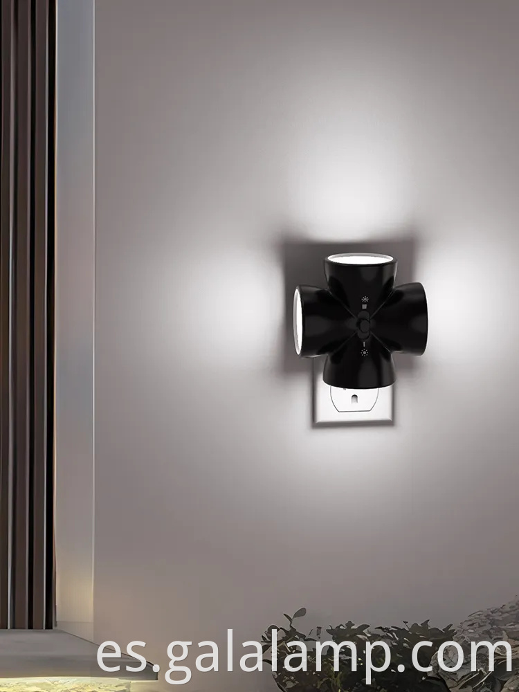 Luces de pared LED contemporáneas para iluminación elegante del pasillo